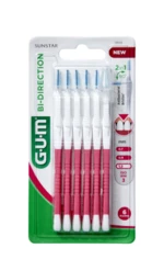 GUM Mezizubní kartáčky BI-DIRECTION růžový 1,2 mm 6 ks