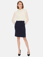 Potis & Verso Woman's Skirt Mola Navy Blue