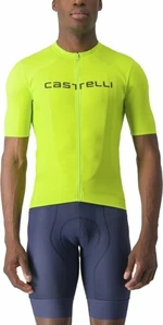 Castelli Prologo Lite Koszulka Electric Lime/Deep Green 2XL