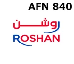 Roshan 840 AFN Mobile Top-up AF