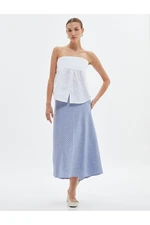 Koton A-Line Midi Skirt Normal Waist