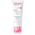 Topicrem UH FACE HYDRA+ Radiance Tinted Cream tónujúci hydratačný krém SPF 40 odtieň Medium 40 ml