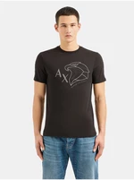 Men's Black T-Shirt Armani Exchange - Men's