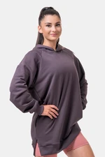 Dámská mikina Nebbia Hero Everyday hoodie marron S