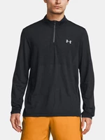 Under Armour Tričko UA SEAMLESS STRIDE 1/4 ZIP-GRY - Pánské