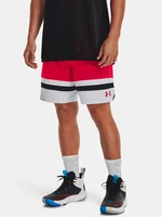 Under Armour UA Baseline Woven Short II Kraťasy Červená