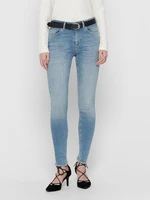 ONLY Blush Jeans Modrá