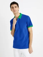 Celio Decabestan Polo triko Modrá