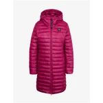 Women's Dark Pink Quilted Coat Sam 73