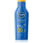 NIVEA SUN Protect & Moisture hydratačné mlieko na opaľovanie SPF 30 400 ml