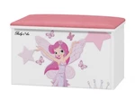 Box na hračky s motivem Little Princess BabyBoo + čalouněné sedalo