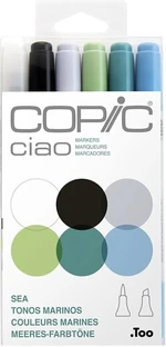 Copic Ciao Recambio de tinta Sea 6 pcs