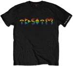 Pink Floyd Camiseta de manga corta Dark Side Prism Initials Unisex Black M