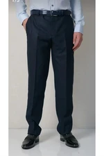 38731 Dewberry Classic Mens Trousers-NAVY BLUE