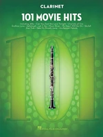 Hal Leonard 101 Movie Hits For Clarinet Noty