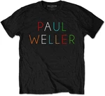 Paul Weller Tričko Multicolour Logo Unisex Black L