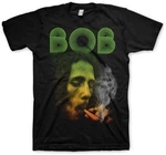 Bob Marley Tričko Smoking Da Erb Unisex Black S