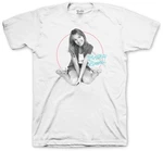 Britney Spears Camiseta de manga corta Classic Circle Unisex Blanco XL