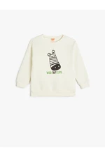 Koton Baby Boy Ecru Sweatshirt