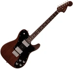 Fender MIJ Telecaster Deluxe Mahogany RW Mahogany Stain E-Gitarre