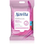 NOVITA Intimate Biolin Prebiotic vlhčené obrúsky na intímnu hygienu 15 ks