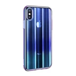 Zadní kryt Baseus Aurora Case pro Apple iPhone XS Max, modrá