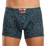 Men's Styx Long Art Classic Rubber Doodle Boxer Shorts