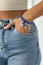 Cornflower bracelet