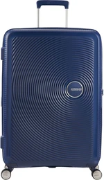 American Tourister Soundbox Spinner EXP 67/24 Medium Check-in Extensible-Valise à 4 roues Midnight Navy