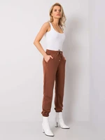 Brown women's sweatpants RUE PARIS