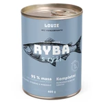 LOUIE Ryba s ryžou konzerva pre psov 400 g