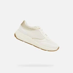 White women's sneakers Geox Cristael - Women's