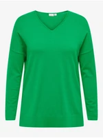 Green Womens Light Sweater ONLY CARMAKOMA Ibi - Női