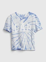 GAP Dětské tričko Logo short sleeve t-shirt - Holky