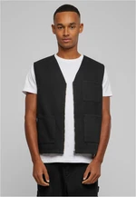 Organic Cotton Vest - Black