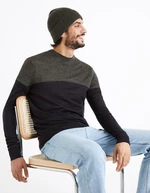 Celio Wool sweater Cemeribloc - Men