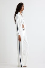 Koton White Women's Trousers