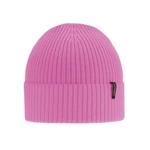 AGBO Woman's winter hat pink Megan 100% extra fine merino wool