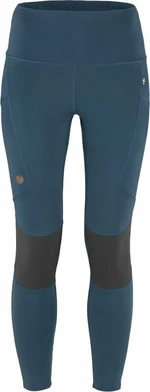 Fjällräven Abisko Trekking Tights Pro W Indigo Blue/Iron Grey M Pantaloni