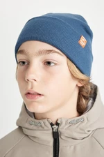 DEFACTO Boy's Woven Labeled Knitted Beret V1853a624wn