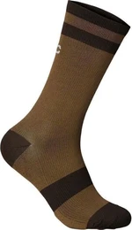 POC Lure MTB Sock Long Jasper Brown/Axinite Brown L Calzini ciclismo