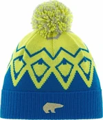 Eisbär Ziggy OS Pompon Beanie Bugatti/Ligt Yellow/Grey UNI Berretto