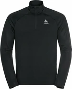 Odlo The Essential Ceramiwarm Mid Layer Half Zip Black S Felpa da corsa