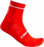 Castelli Entrata 9 Sock Red S/M Fahrradsocken