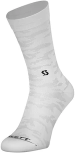 Scott Sock Trail Camo Crew Black-White S Laufsocken