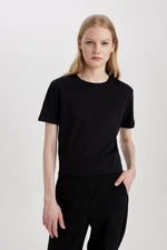 DEFACTO Regular Fit Crew Neck Short Sleeve T-Shirt