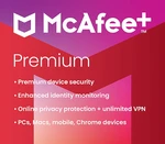 McAfee+ Premium Individual Key (1 Year / Unlimited Devices)