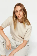 Trendyol Stone Crop Měkká pletená halenka