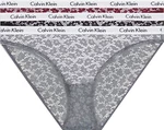 Calvin Klein 3 PACK - dámské kalhotky Bikini QD3926E-BP7 M