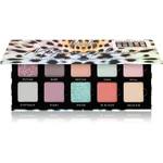 MUA Makeup Academy Metamorphosis paleta očních stínů 10 barev 11 g